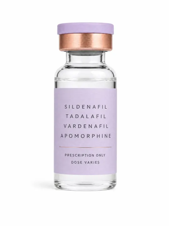 Four-active liposomal vial with lavender label